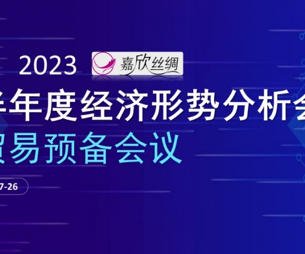 商业总额稳固，，，，，，商业质量提升 第一娱乐丝绸召开2023半年度经济形势剖析谈判业准备聚会